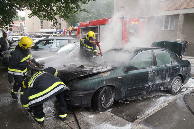 Подгорица: Потерница због паљења возила бившег полицијског инспектора